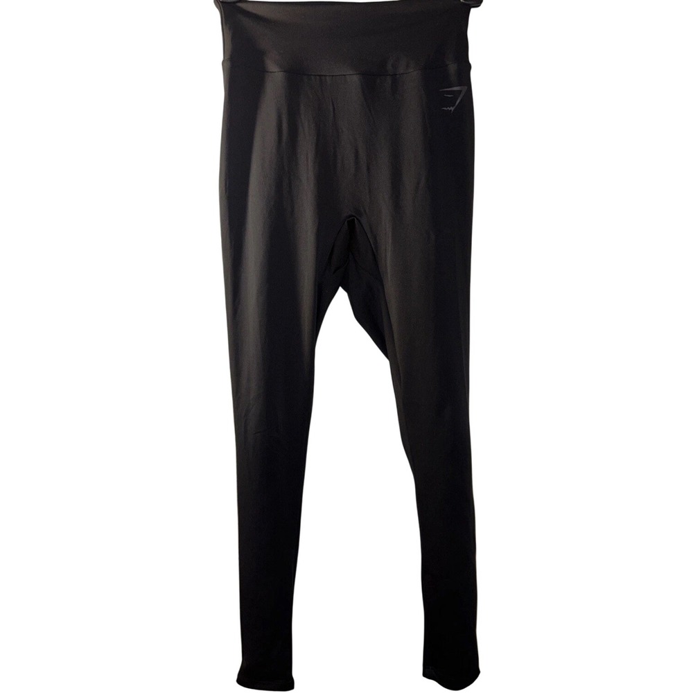 Gymshark Womens Scrunch Leggings Small Black High Waist Seamless NWOT - Picture 4 of 11